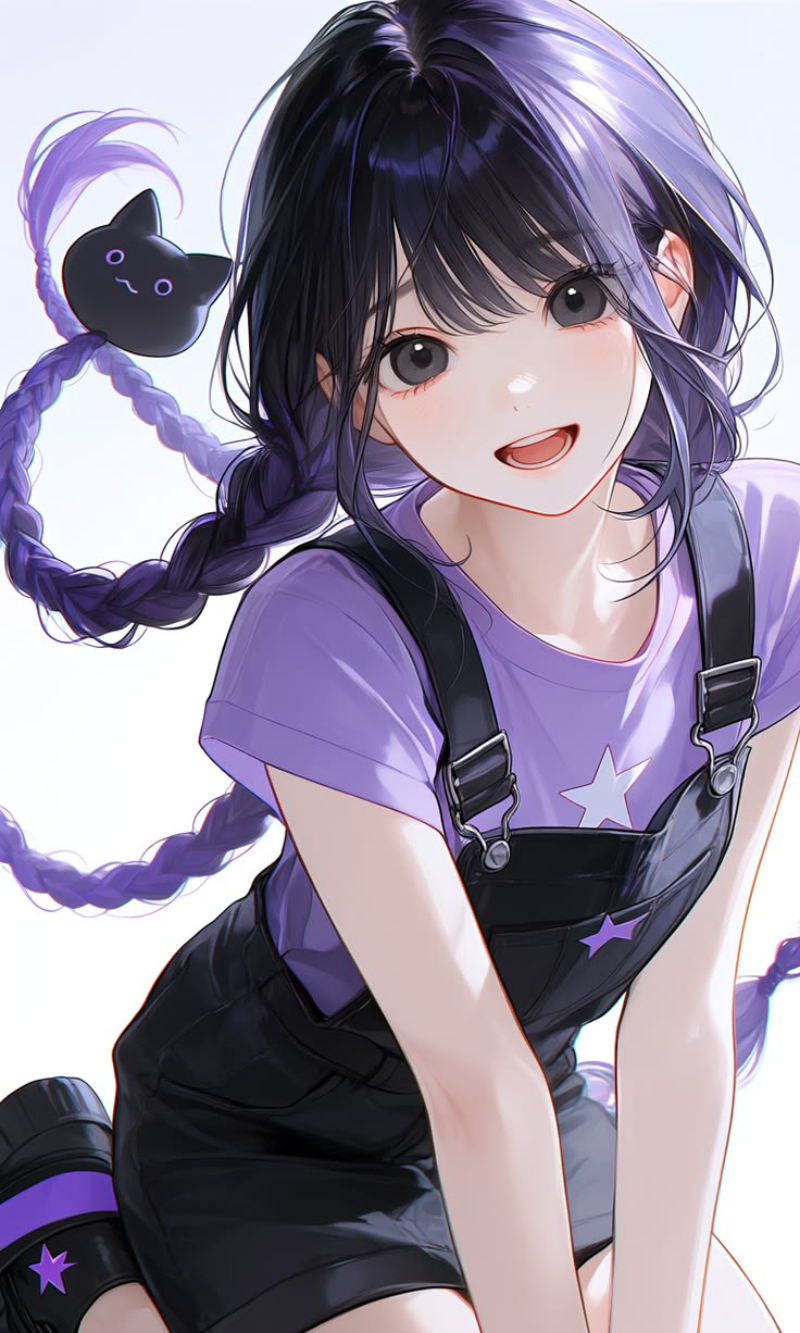 ảnh gái anime lạnh lùng cá tính