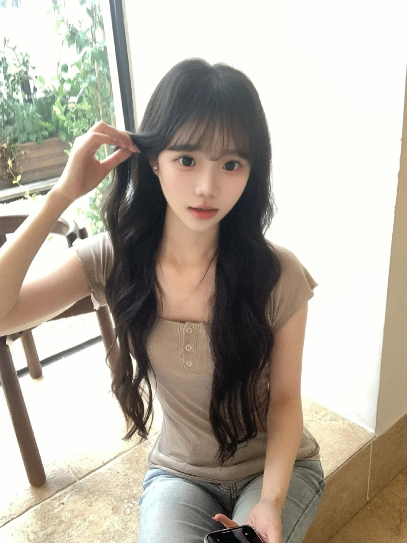 ảnh gái cute phong cách thời trang hiện đại