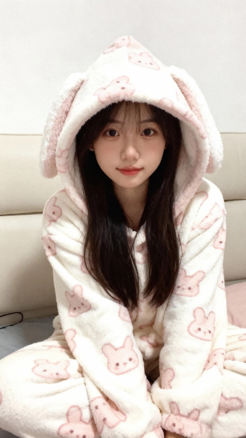 ảnh gái cute với outfit đơn giản
