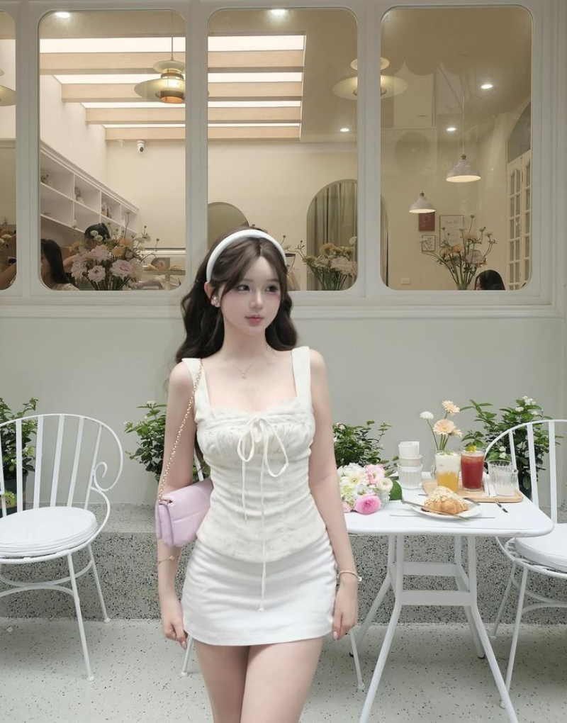 ảnh gái đẹp Việt Nam phong cách Hàn Quốc