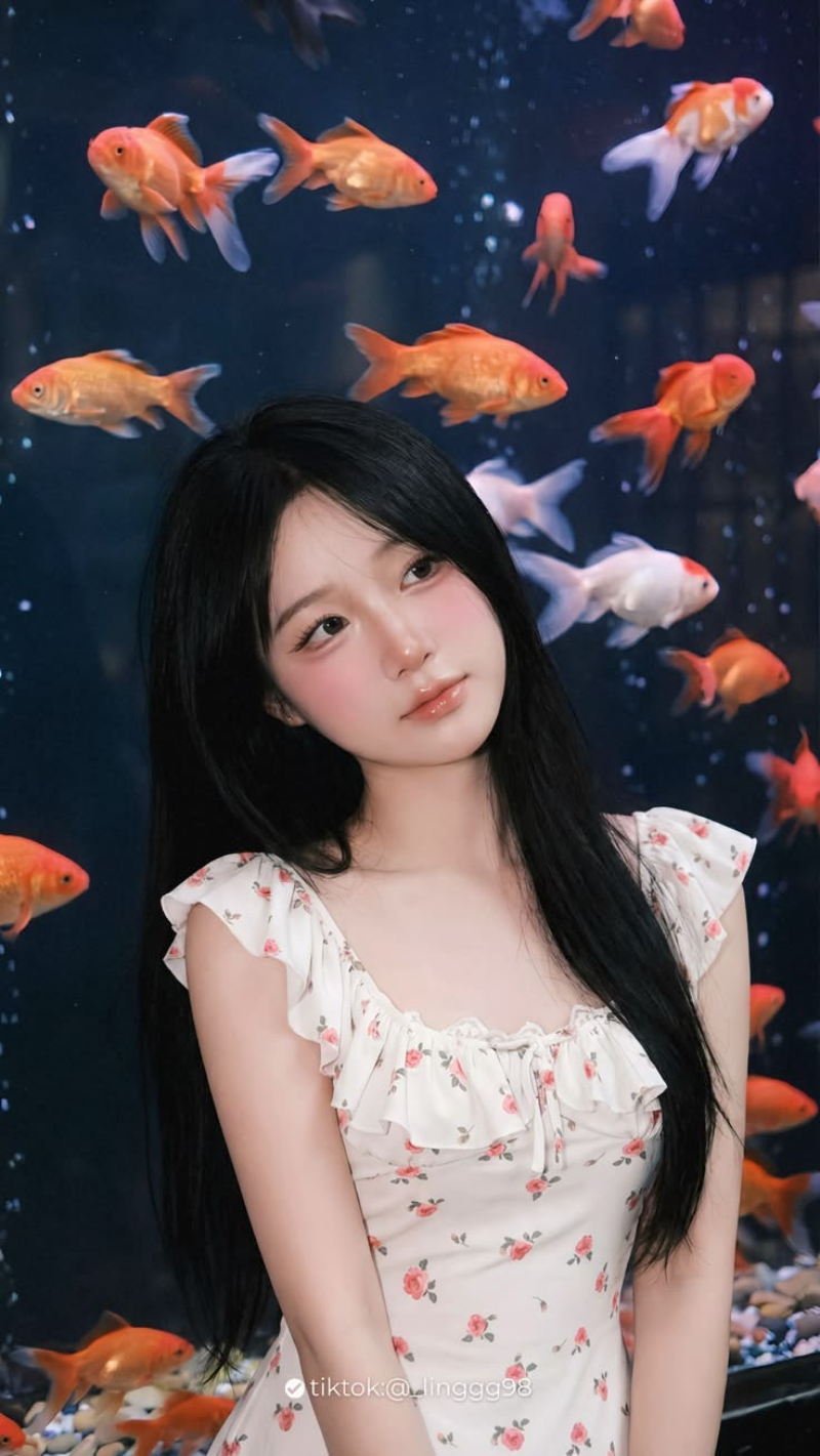 ảnh girl phong cách Hàn Quốc nhẹ nhàng
