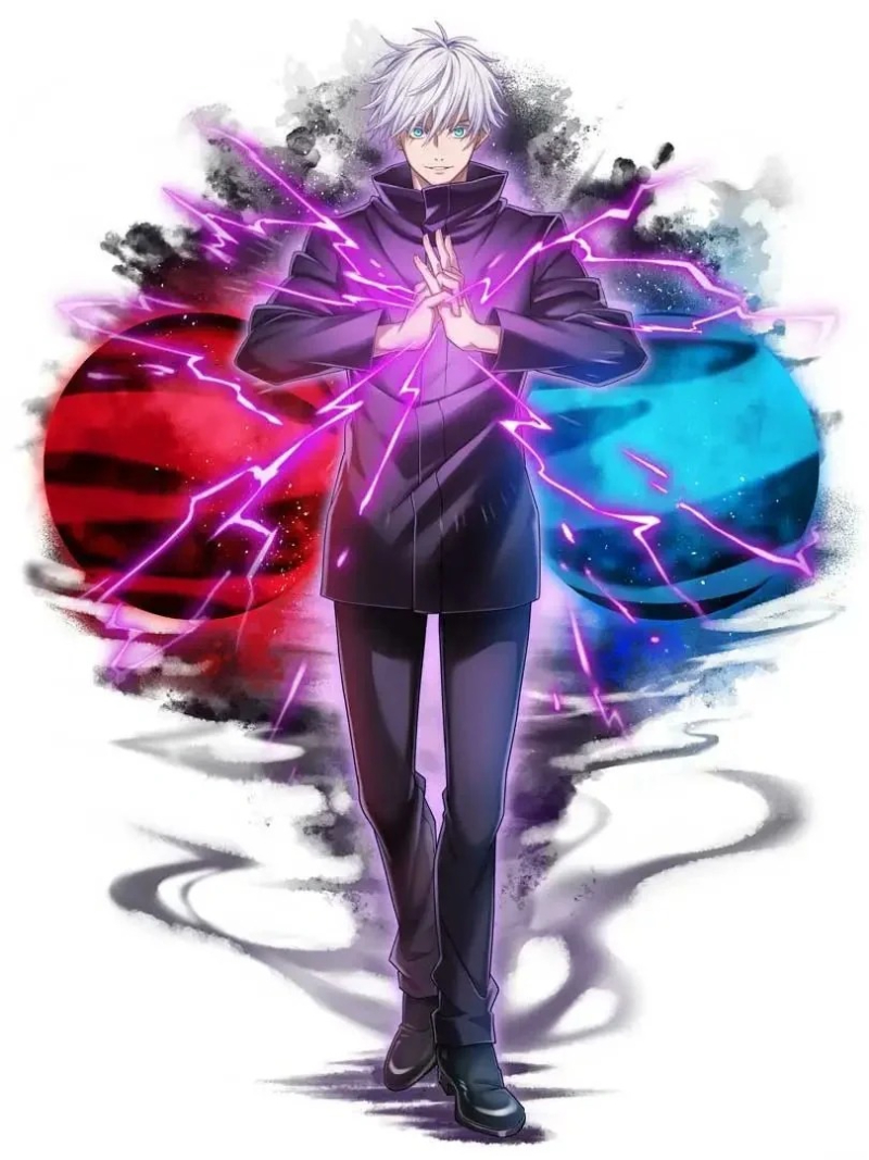 ảnh gojo 1_2 trong Jujutsu Kaisen