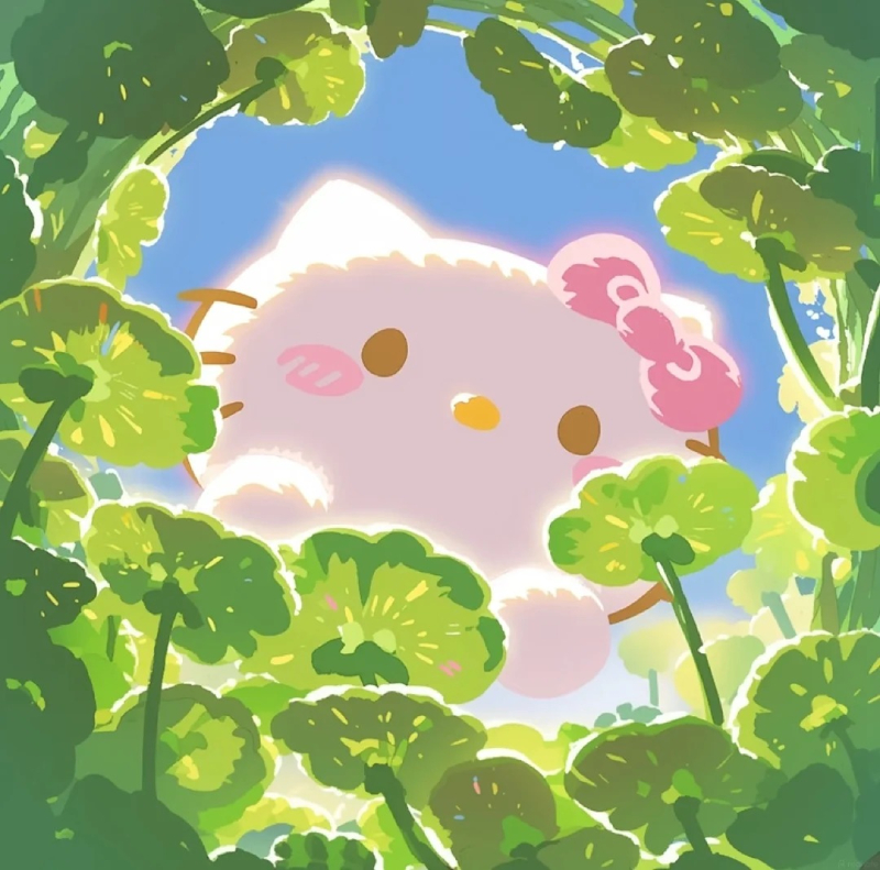 ảnh hello kitty cute aesthetic