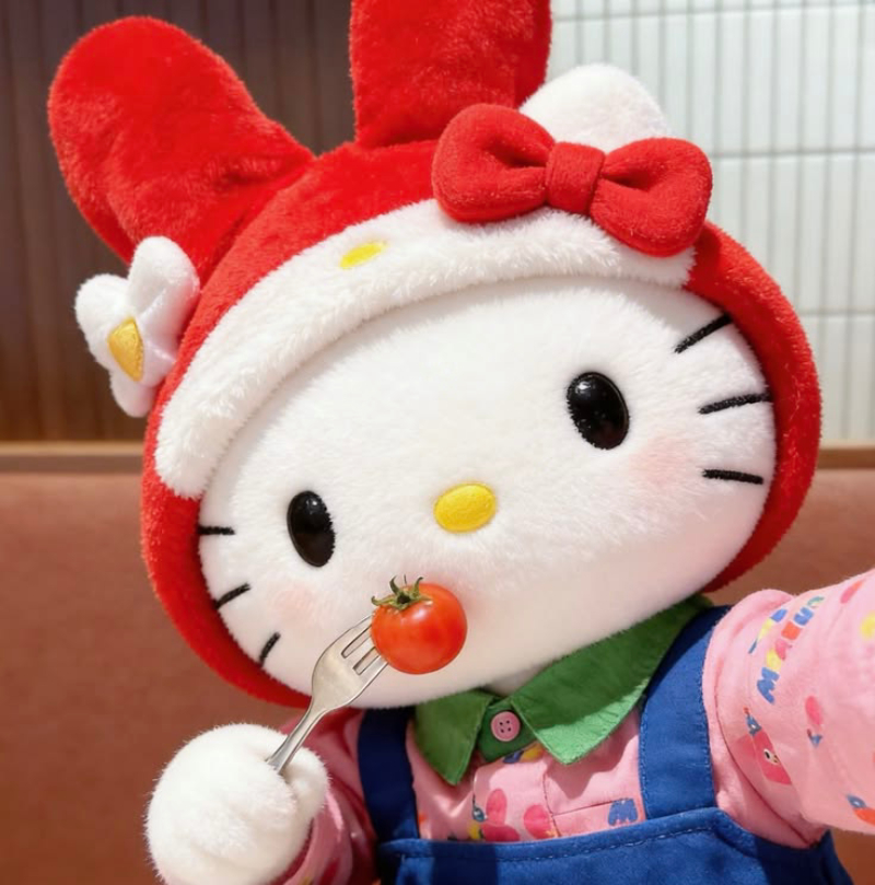 ảnh hello kitty cute làm avatar