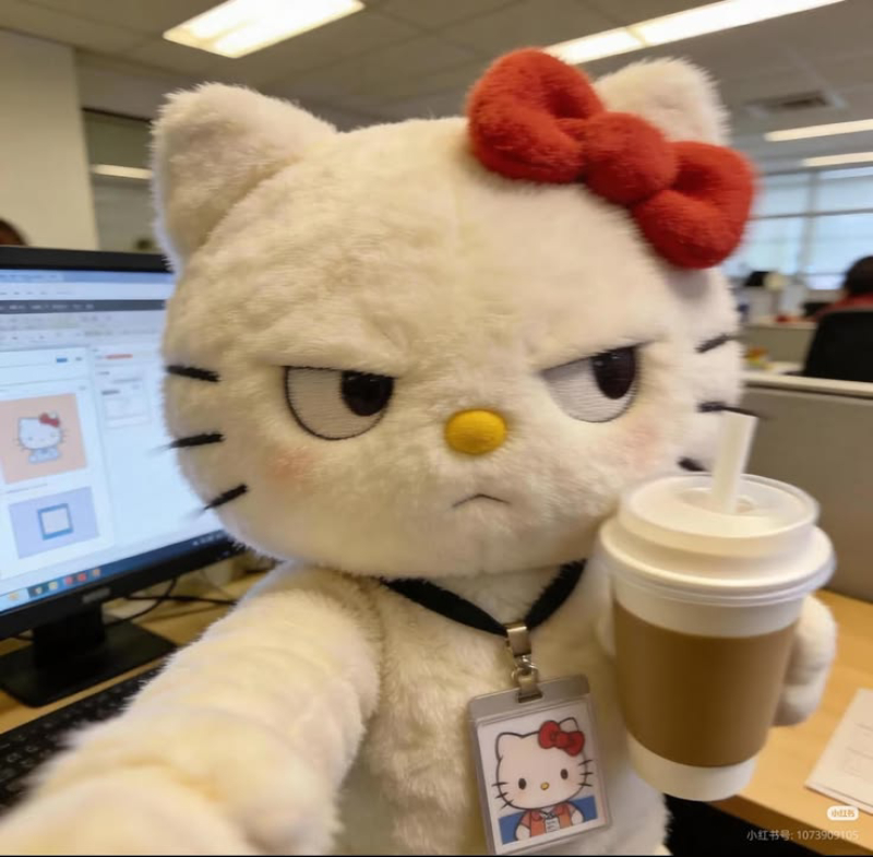 ảnh hello kitty cute ngộ nghĩnh