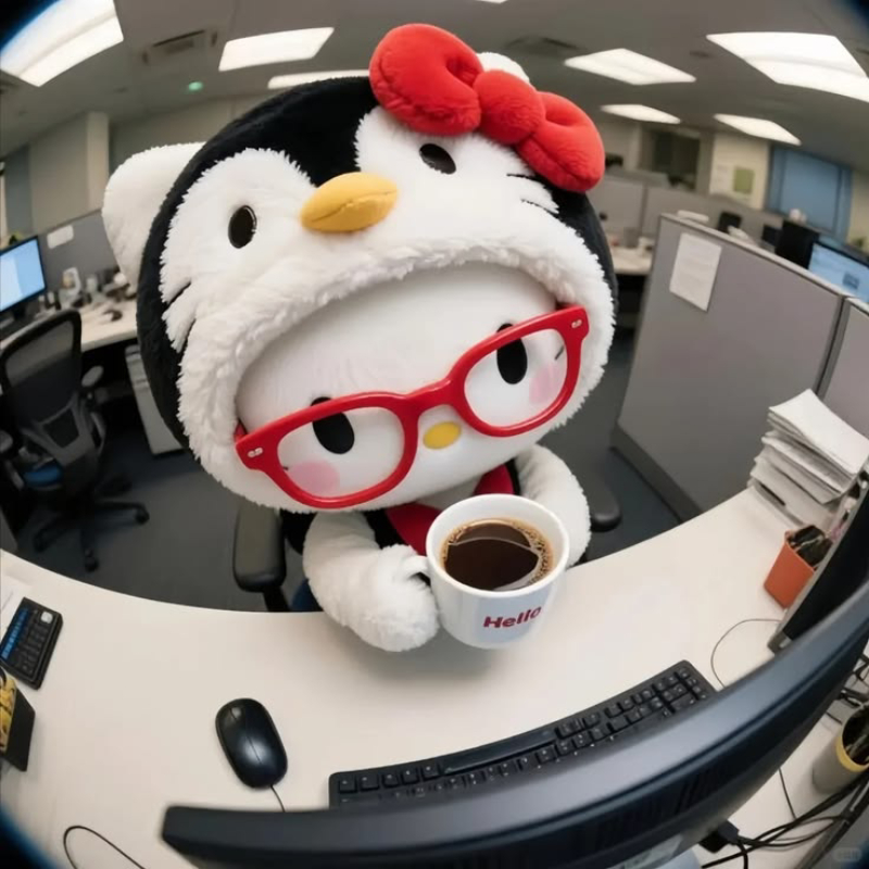 ảnh hello kitty cute siêu đáng yêu