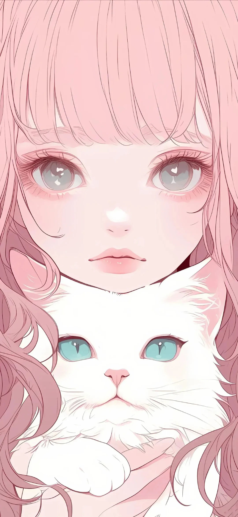 ảnh hình nền anime tone màu pastel dễ thương