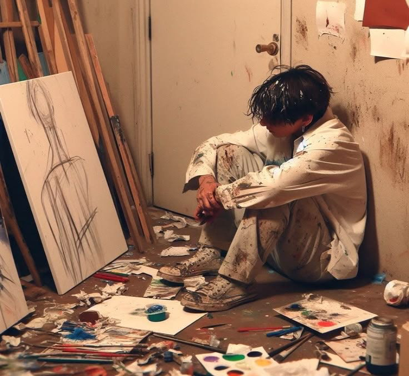 ảnh sad boy dưới trời mưa
