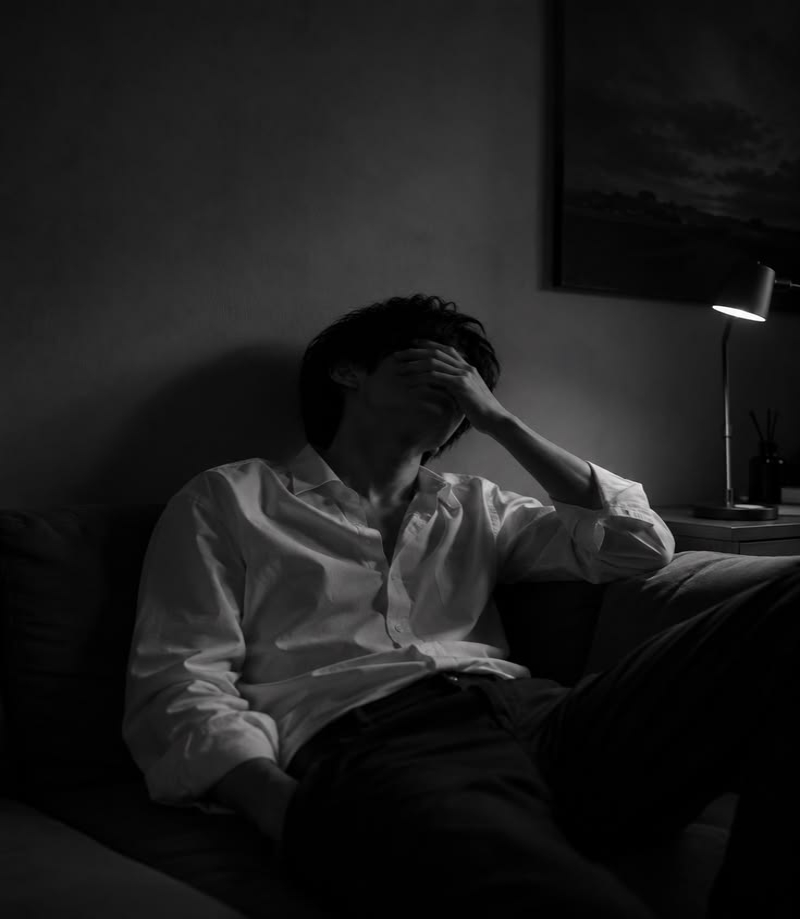 ảnh sad boy ngồi một mình