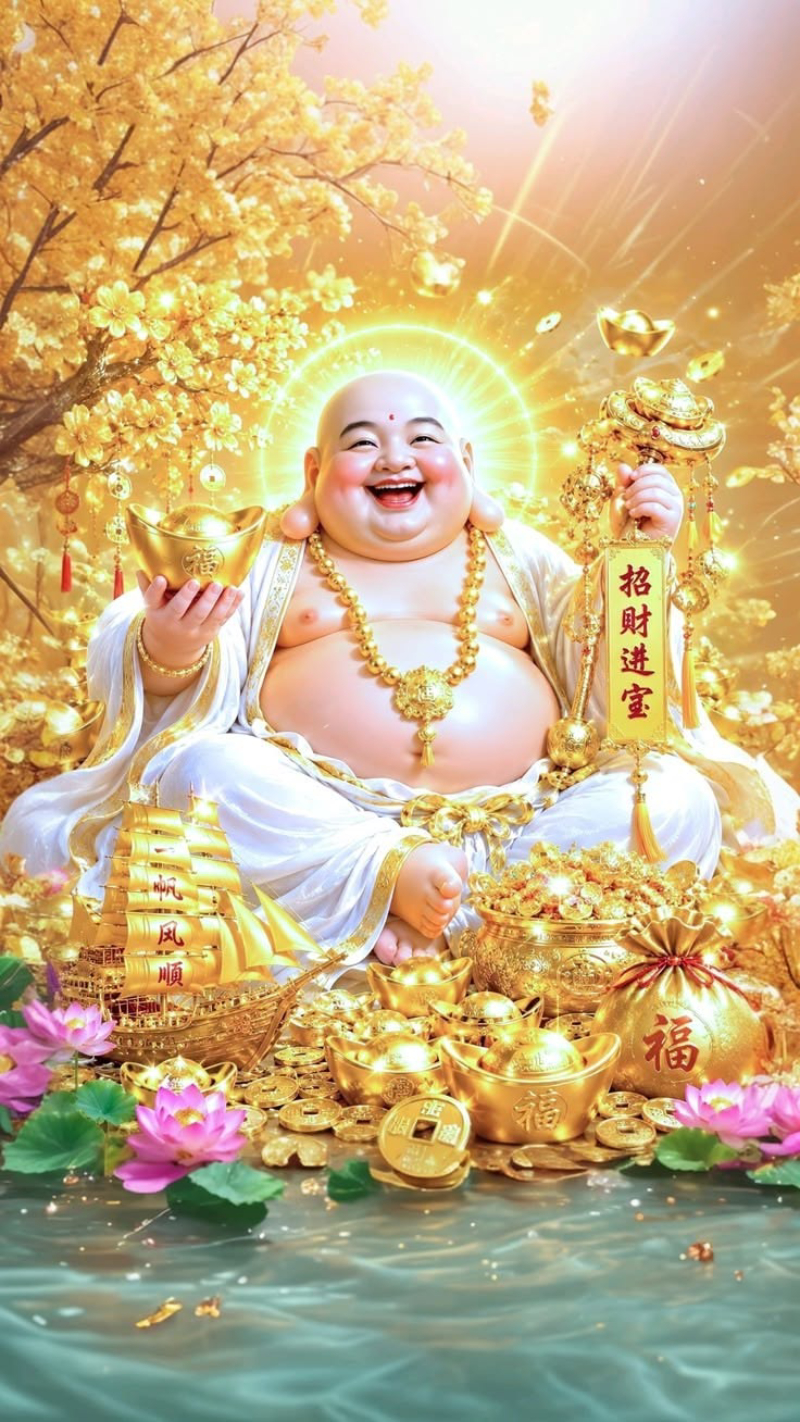 ảnh thần tài đẹp dùng làm hình nền