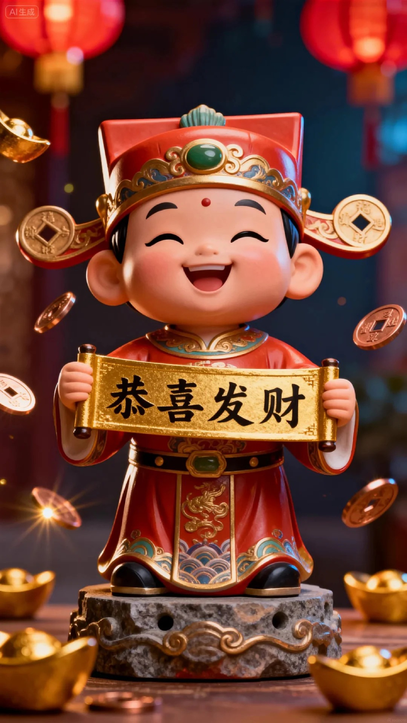 ảnh thần tài đẹp và ấn tượng