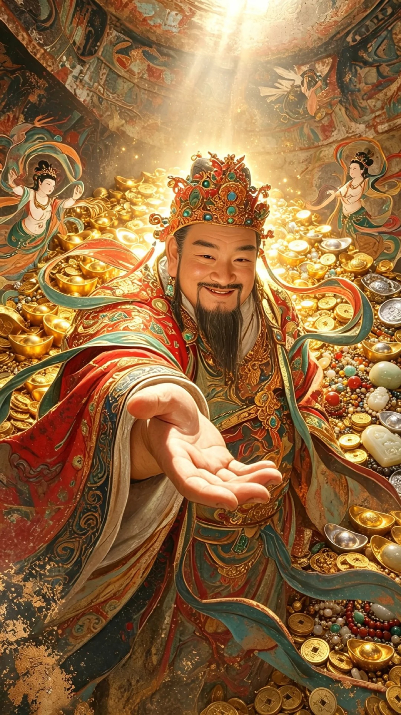 ảnh thần tài mang lại may mắn