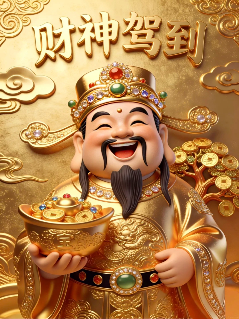 ảnh thần tài may mắn