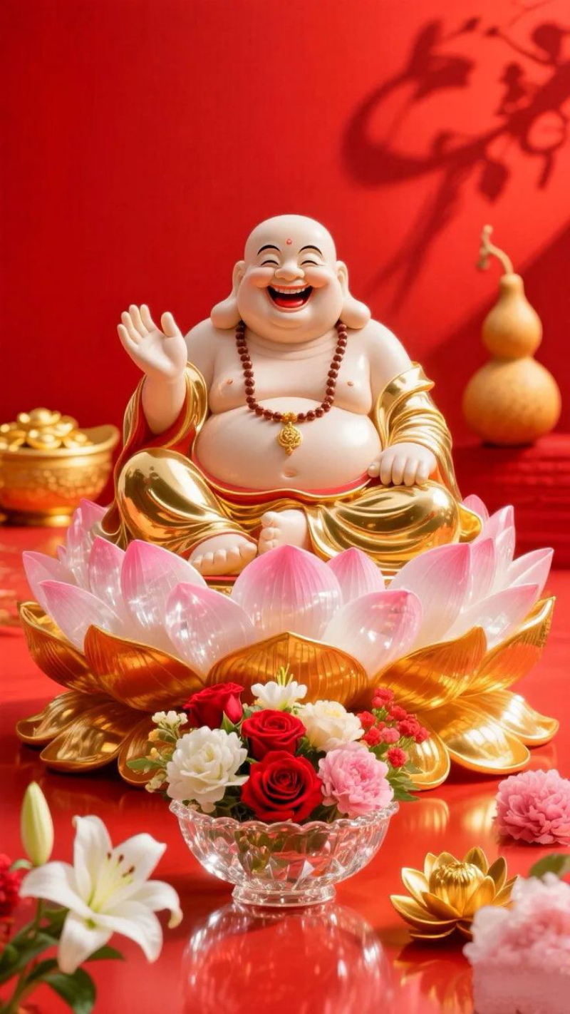 ảnh thần tài ngộ nghĩnh dễ thương