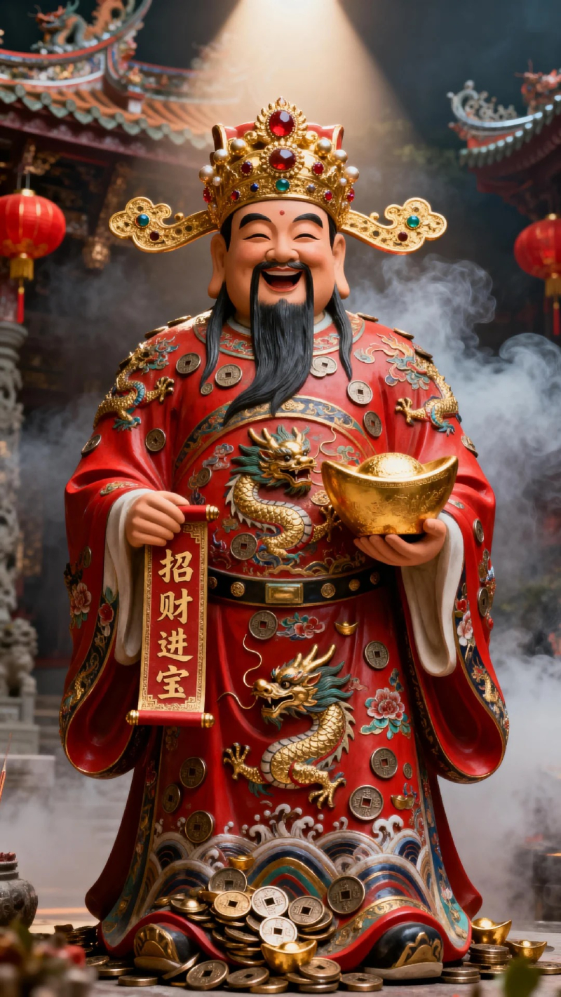 ảnh thần tài phát tài phát lộc