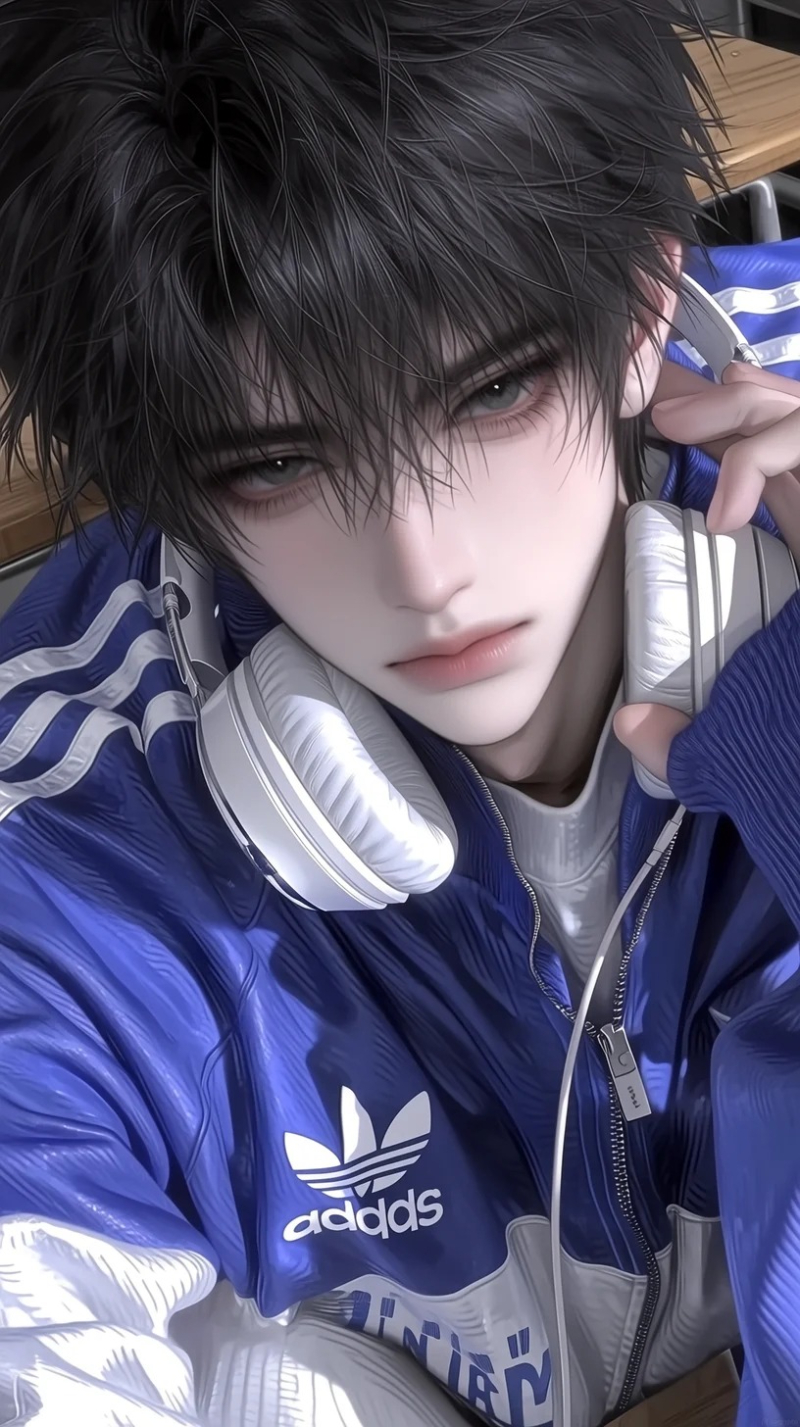 ảnh trai anime buồn đầy tâm trạng