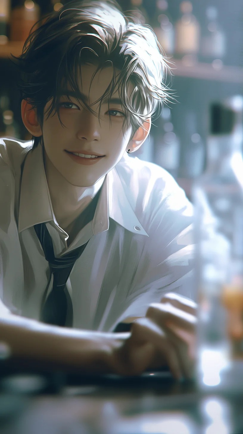 ảnh trai anime cute đáng yêu