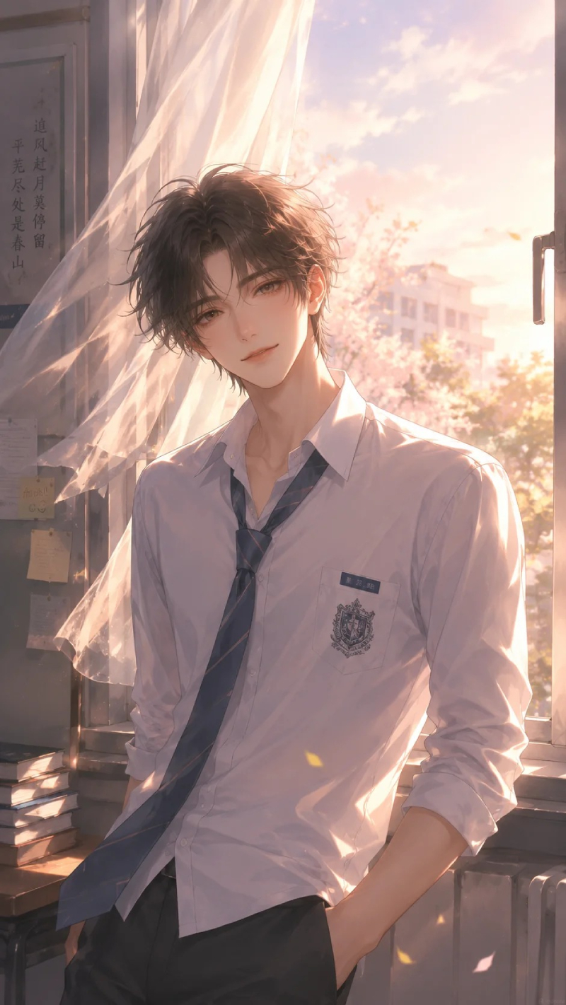 ảnh trai anime lạnh lùng và cá tính