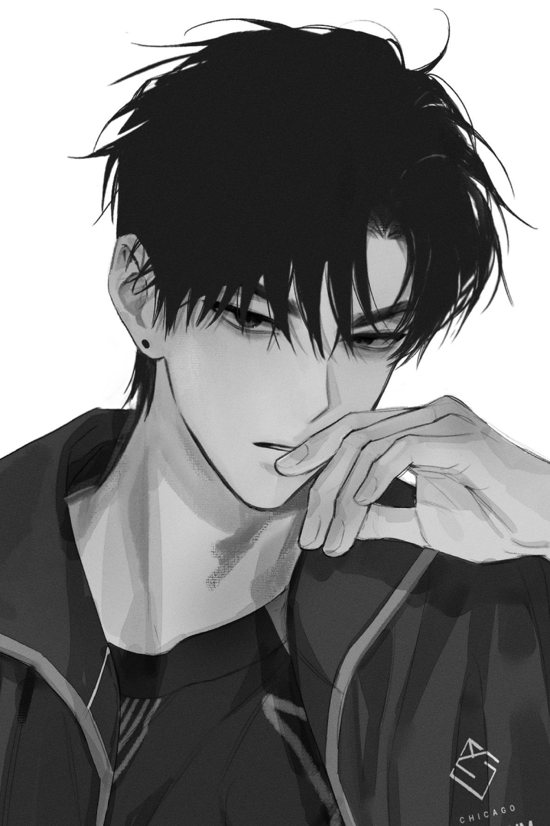 ảnh trai anime phong cách nghệ thuật