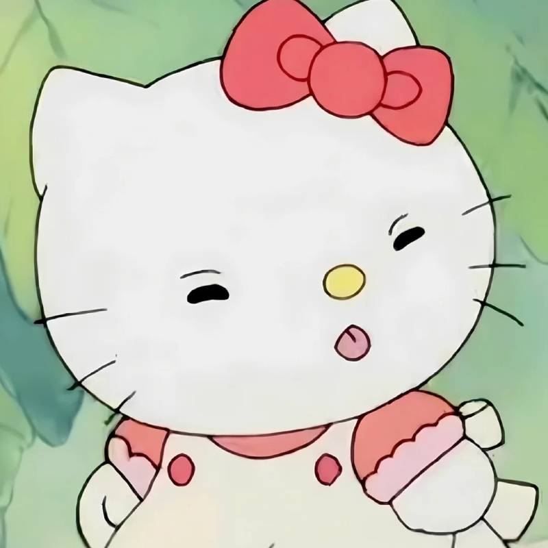 hình Hello Kitty phong cách kawaii