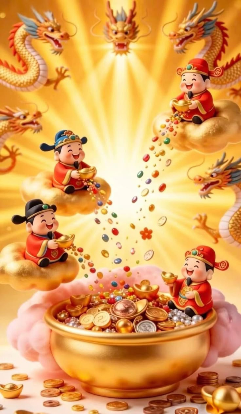 hình Thần Tài phát tài phát lộc