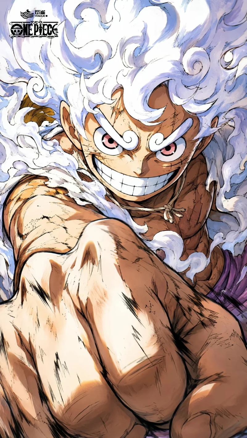 hình ảnh Luffy Gear 5 để làm avatar