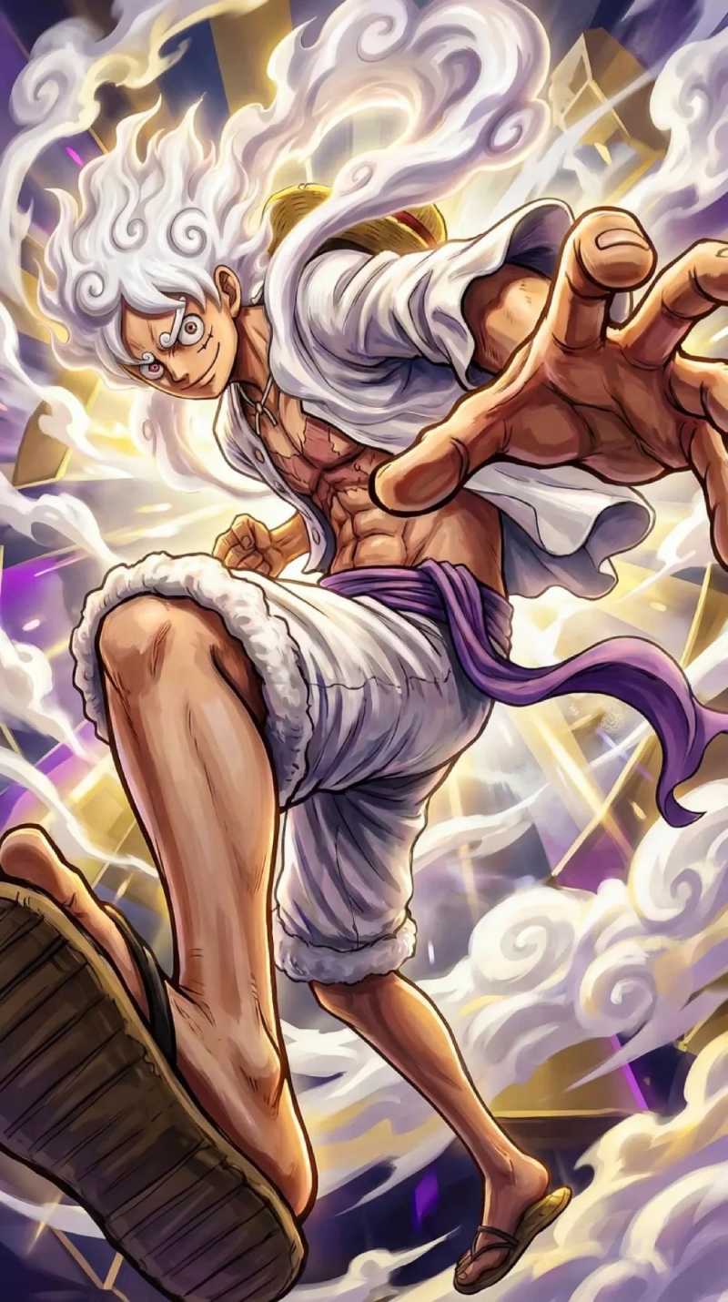 hình ảnh Luffy Gear 5 đẹp nhất
