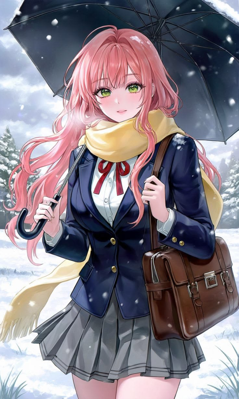 hình ảnh cô gái anime xinh đẹp