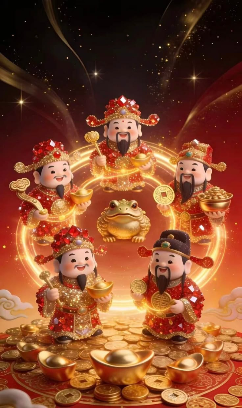 hình ảnh ông Thần Tài đẹp