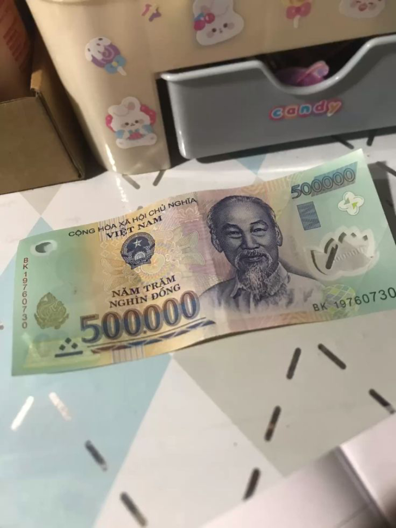 hình ảnh tờ 500k (500 nghìn) mặt trước