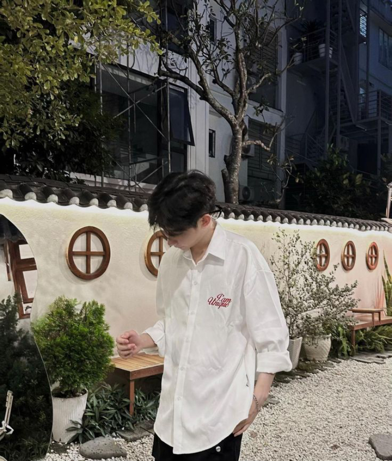 hình ảnh trai đẹp che mặt phong cách lãng tử