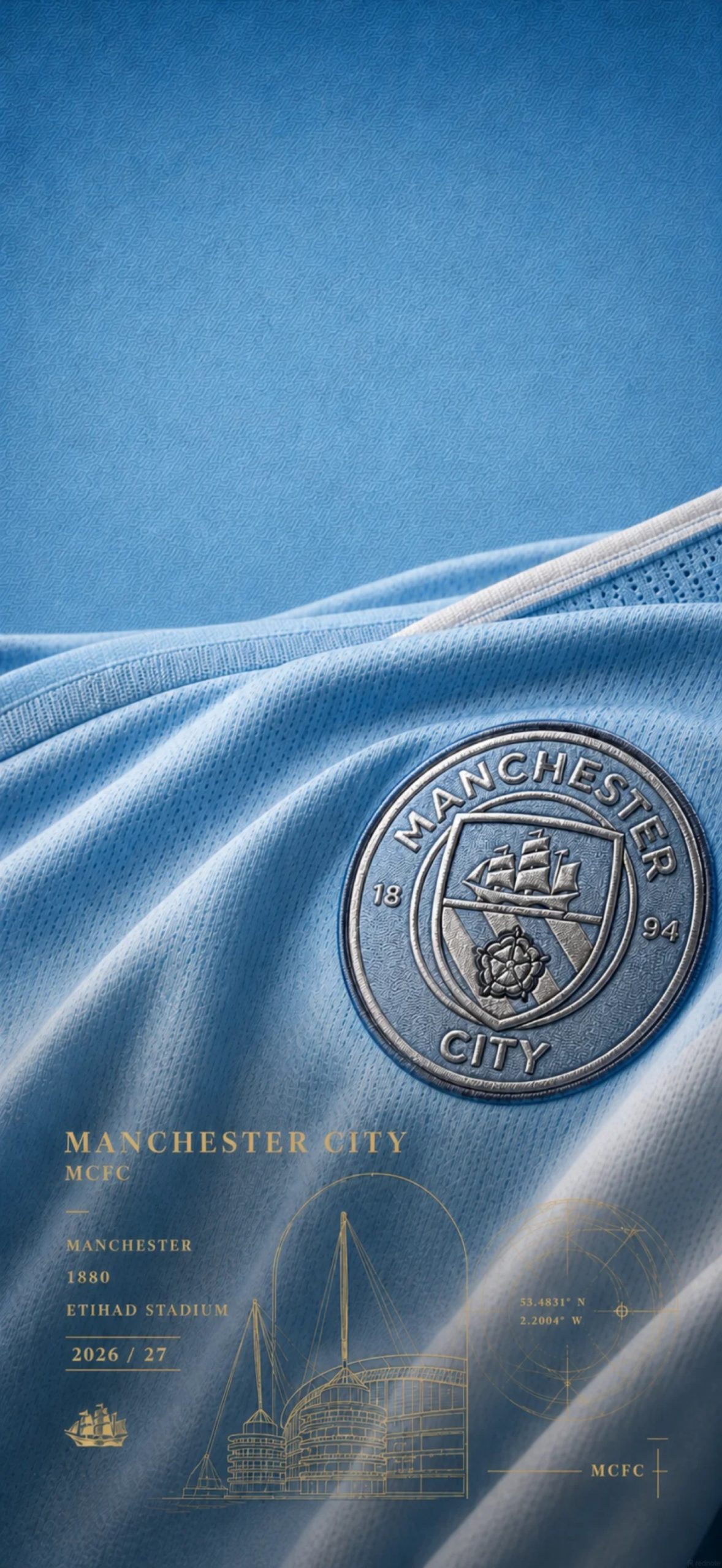 hình nền Man City chất và cá tính