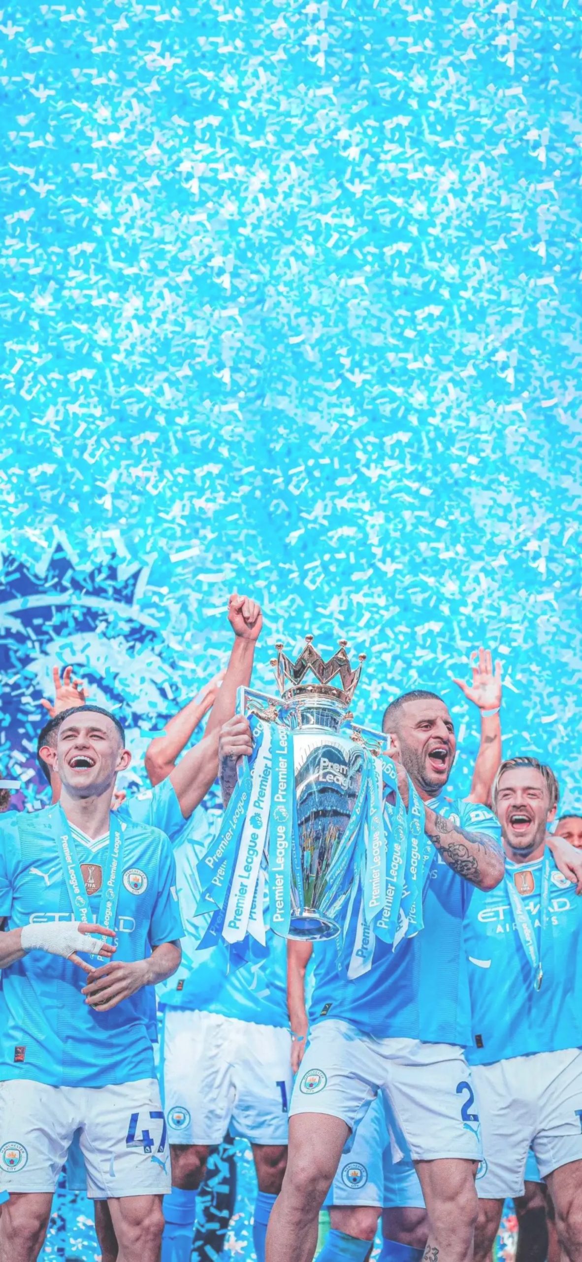 hình nền Man City với hiệu ứng đẹp mắt