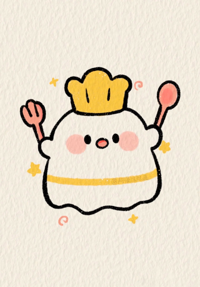 hình vẽ nhỏ cute đơn giản để làm sticker