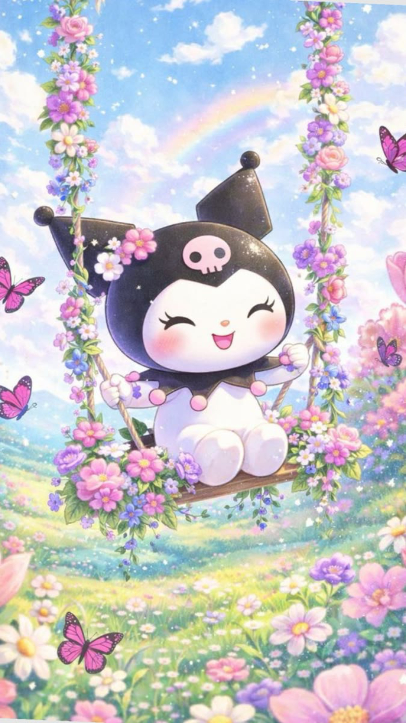 kuromi cute đáng yêu cho điện thoại