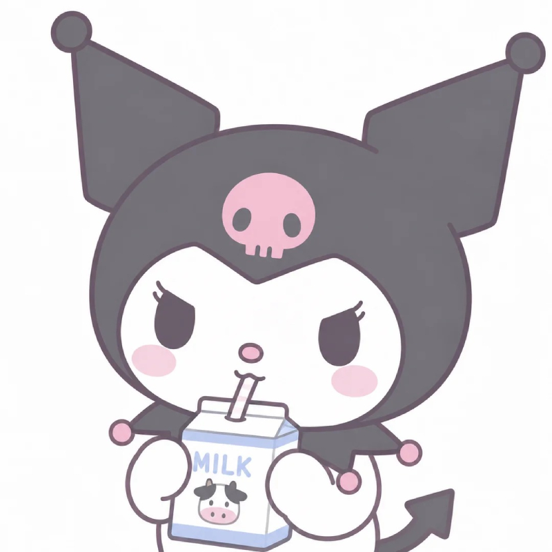 kuromi cute phong cách dễ thương