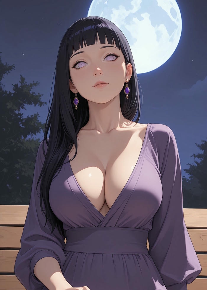 Hinata sexy mang thần thái ngọt ngào và quyến rũ