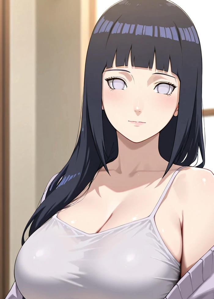 Hinata sexy nổi bật cùng vẻ đẹp mềm mại tinh tế
