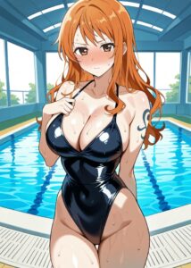 Nami sexy thể hiện diện mạo thanh nhã duyên dáng