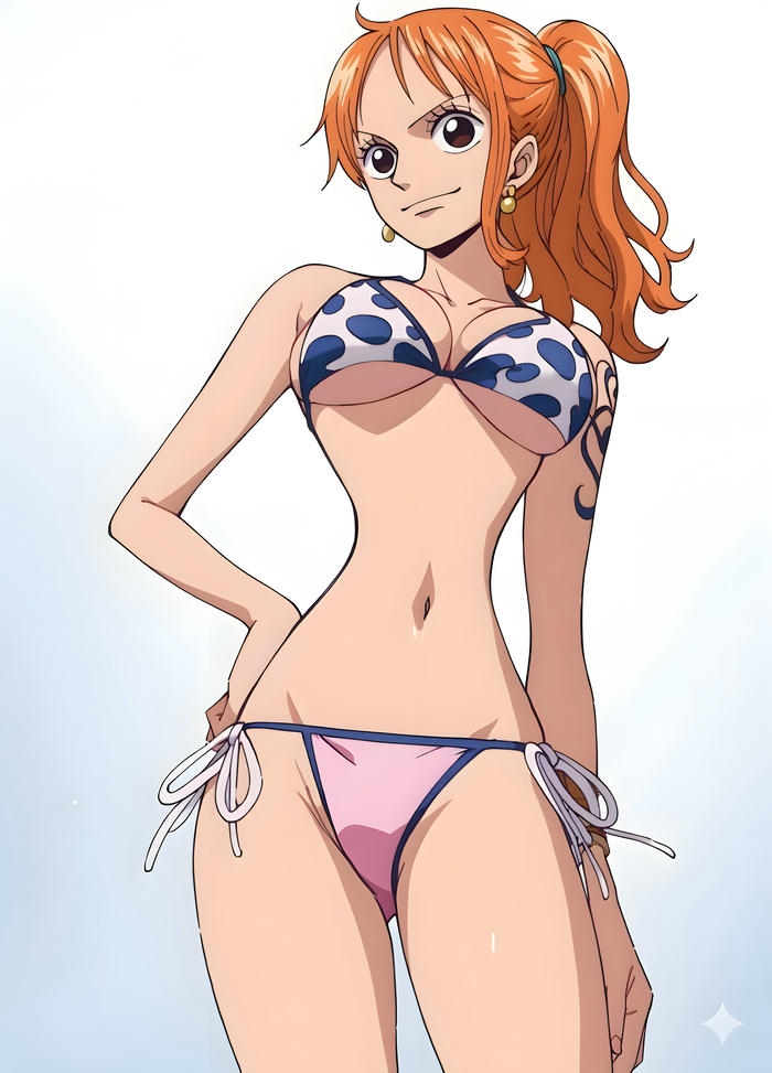 Nami sexy thể hiện phong thái tự tin quyến rũ