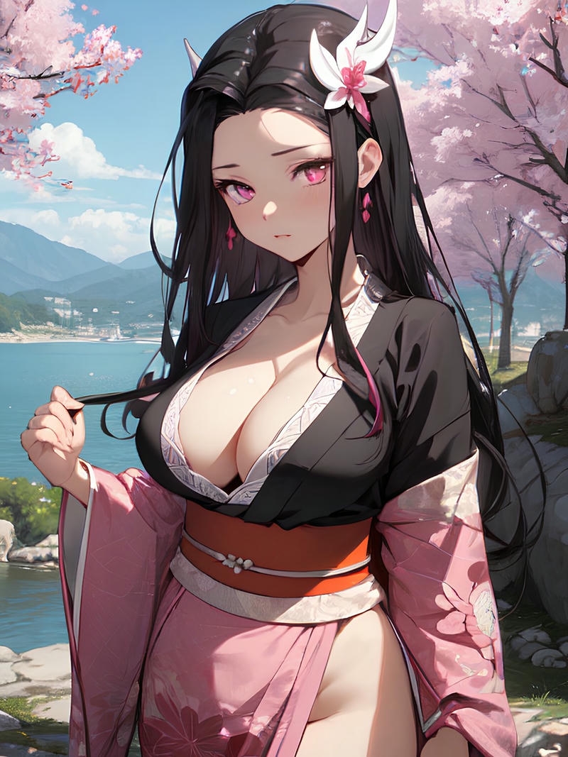 Nezuko sexy quyến luyến vô cùng