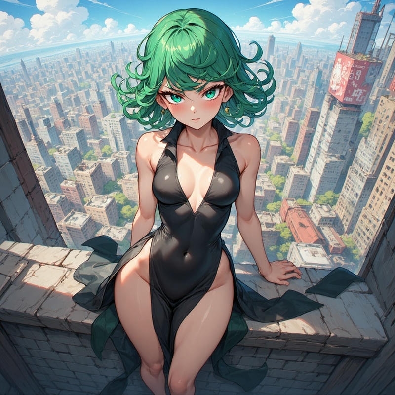 Tatsumaki sexy rạng rỡ luôn luôn duyên dáng
